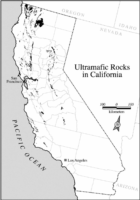 Distribution-of-ultramafic-rocks-in-California